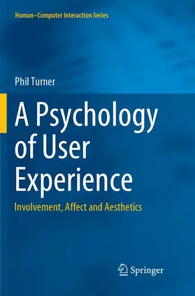 Turner |  A Psychology of User Experience | Buch |  Sack Fachmedien