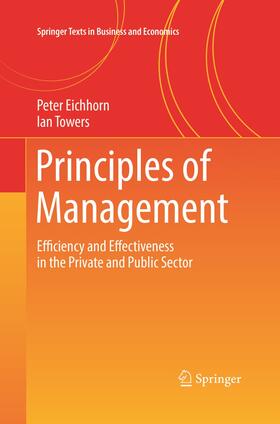 Towers / Eichhorn | Principles of Management | Buch | 978-3-319-89007-4 | sack.de