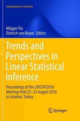 von Rosen / Tez |  Trends and Perspectives in Linear Statistical Inference | Buch |  Sack Fachmedien