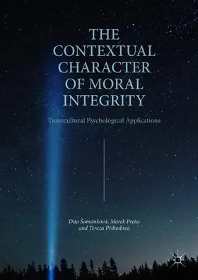 Šamánková / Príhodová / Preiss |  The Contextual Character of Moral Integrity | Buch |  Sack Fachmedien