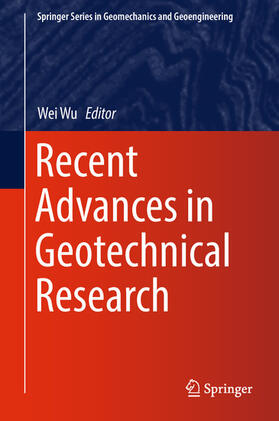 Wu |  Recent Advances in Geotechnical Research | eBook | Sack Fachmedien