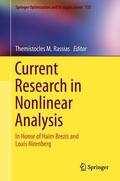 Rassias |  Current Research in Nonlinear Analysis | Buch |  Sack Fachmedien
