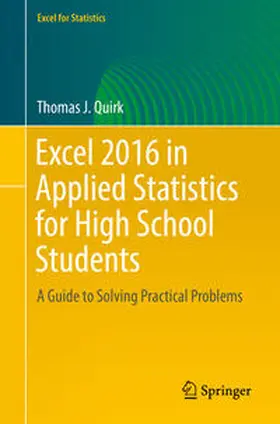 Quirk |  Excel 2016 in Applied Statistics for High School Students | eBook | Sack Fachmedien