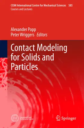 Popp / Wriggers |  Contact Modeling for Solids and Particles | eBook | Sack Fachmedien
