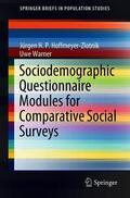 Hoffmeyer-Zlotnik / Warner |  Sociodemographic Questionnaire Modules for Comparative Social Surveys | Buch |  Sack Fachmedien