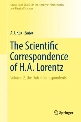 Kox |  The Scientific Correspondence of H.A. Lorentz | eBook | Sack Fachmedien