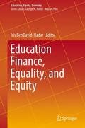 BenDavid-Hadar |  Education Finance, Equality, and Equity | Buch |  Sack Fachmedien