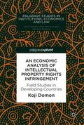 Domon |  An Economic Analysis of Intellectual Property Rights Infringement | Buch |  Sack Fachmedien