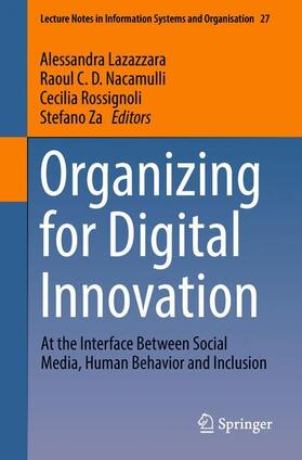 Lazazzara / Za / Nacamulli |  Organizing for Digital Innovation | Buch |  Sack Fachmedien