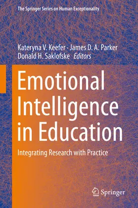 Keefer / Parker / Saklofske |  Emotional Intelligence in Education | eBook | Sack Fachmedien
