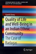 Davey |  Quality of Life and Well-Being in an Indian Ethnic Community | Buch |  Sack Fachmedien