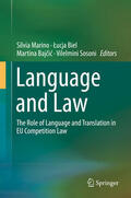 Marino / Biel / Bajcic |  Language and Law | eBook | Sack Fachmedien