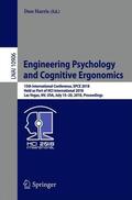 Harris |  Engineering Psychology and Cognitive Ergonomics | Buch |  Sack Fachmedien