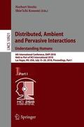 Konomi / Streitz |  Distributed, Ambient and Pervasive Interactions: Understanding Humans | Buch |  Sack Fachmedien
