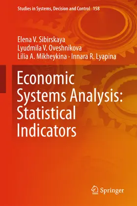 Sibirskaya / Oveshnikova / Mikheykina | Economic Systems Analysis: Statistical Indicators | E-Book | www.sack.de