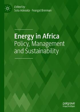 Brennan / Adesola | Energy in Africa | Buch | 978-3-319-91300-1 | sack.de