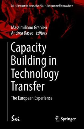 Basso / Granieri |  Capacity Building in Technology Transfer | Buch |  Sack Fachmedien