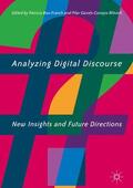 Garcés-Conejos Blitvich / Bou-Franch |  Analyzing Digital Discourse | Buch |  Sack Fachmedien
