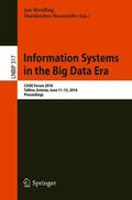 Mouratidis / Mendling |  Information Systems in the Big Data Era | Buch |  Sack Fachmedien