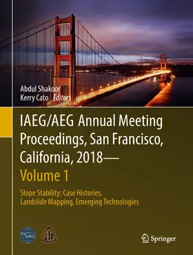 Shakoor / Cato |  IAEG/AEG Annual Meeting Proceedings, San Francisco, California, 2018 - Volume 1 | eBook | Sack Fachmedien