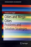Siegel |  Cities and Mega-Cities | Buch |  Sack Fachmedien