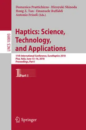 Prattichizzo / Shinoda / Tan |  Haptics: Science, Technology, and Applications | eBook | Sack Fachmedien