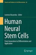 Buzanska |  Human Neural Stem Cells | Buch |  Sack Fachmedien