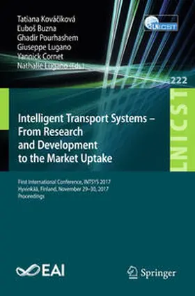 Kováciková / Kováciková / Buzna | Intelligent Transport Systems – From Research and Development to the Market Uptake | E-Book | sack.de