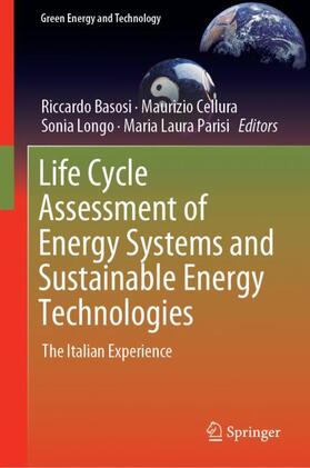 Basosi / Parisi / Cellura |  Life Cycle Assessment of Energy Systems and Sustainable Energy Technologies | Buch |  Sack Fachmedien