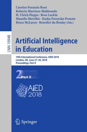 Penstein Rosé / Martínez-Maldonado / Hoppe |  Artificial Intelligence in Education | Buch |  Sack Fachmedien