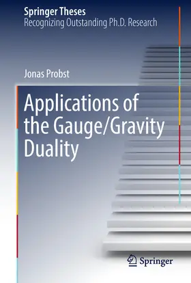 Probst | Applications of the Gauge/Gravity Duality | E-Book | www.sack.de