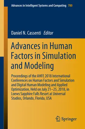 Cassenti | Advances in Human Factors in Simulation and Modeling | E-Book | sack.de