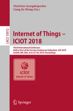 Georgakopoulos / Zhang | Internet of Things – ICIOT 2018 | E-Book | sack.de
