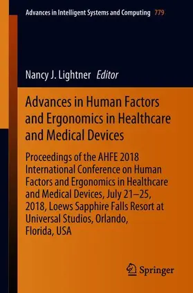 Lightner |  Advances in Human Factors and Ergonomics in Healthcare and Medical Devices | Buch |  Sack Fachmedien