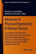 Karwowski / Goonetilleke |  Advances in Physical Ergonomics & Human Factors | Buch |  Sack Fachmedien