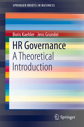Kaehler / Grundei | HR Governance | E-Book | sack.de