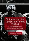 Spencer |  Stalinism and the Soviet-Finnish War, 1939¿40 | Buch |  Sack Fachmedien