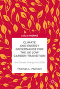 Muinzer |  Climate and Energy Governance for the UK Low Carbon Transition | eBook | Sack Fachmedien