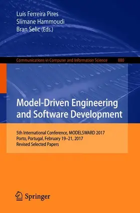 Pires / Selic / Hammoudi |  Model-Driven Engineering and Software Development | Buch |  Sack Fachmedien