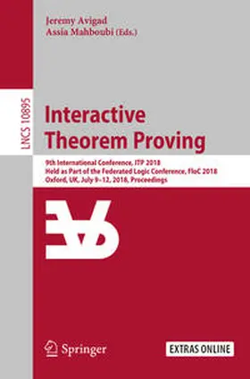 Avigad / Mahboubi |  Interactive Theorem Proving | eBook | Sack Fachmedien