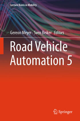 Meyer / Beiker |  Road Vehicle Automation 5 | eBook | Sack Fachmedien
