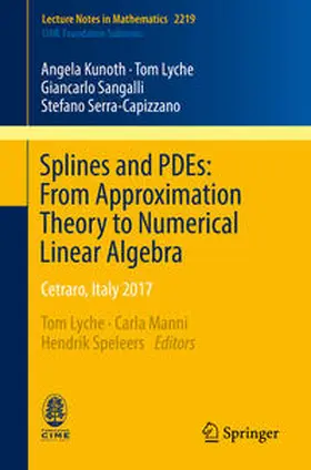 Kunoth / Lyche / Sangalli |  Splines and PDEs: From Approximation Theory to Numerical Linear Algebra | eBook | Sack Fachmedien