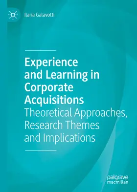 Galavotti | Experience and Learning in Corporate Acquisitions | E-Book | www.sack.de