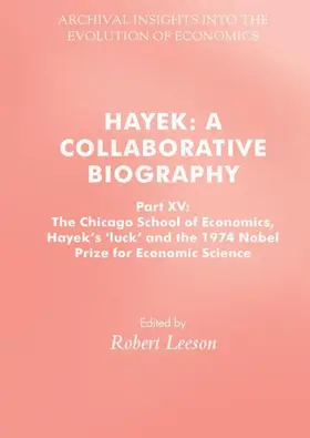 Leeson |  Hayek: A Collaborative Biography | Buch |  Sack Fachmedien