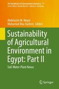 Abu-hashim / Negm |  Sustainability of Agricultural Environment in Egypt: Part II | Buch |  Sack Fachmedien