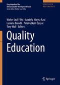 Leal Filho / Azul / Wall |  Quality Education | Buch |  Sack Fachmedien