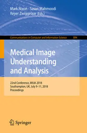 Nixon / Mahmoodi / Zwiggelaar | Medical Image Understanding and Analysis | E-Book | sack.de
