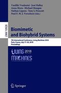 Vouloutsi / Halloy / Mura |  Biomimetic and Biohybrid Systems | Buch |  Sack Fachmedien
