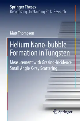 Thompson |  Helium Nano-bubble Formation in Tungsten | eBook | Sack Fachmedien