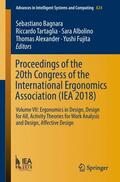 Bagnara / Tartaglia / Albolino |  Proceedings of the 20th Congress of the International Ergonomics Association (IEA 2018) | Buch |  Sack Fachmedien